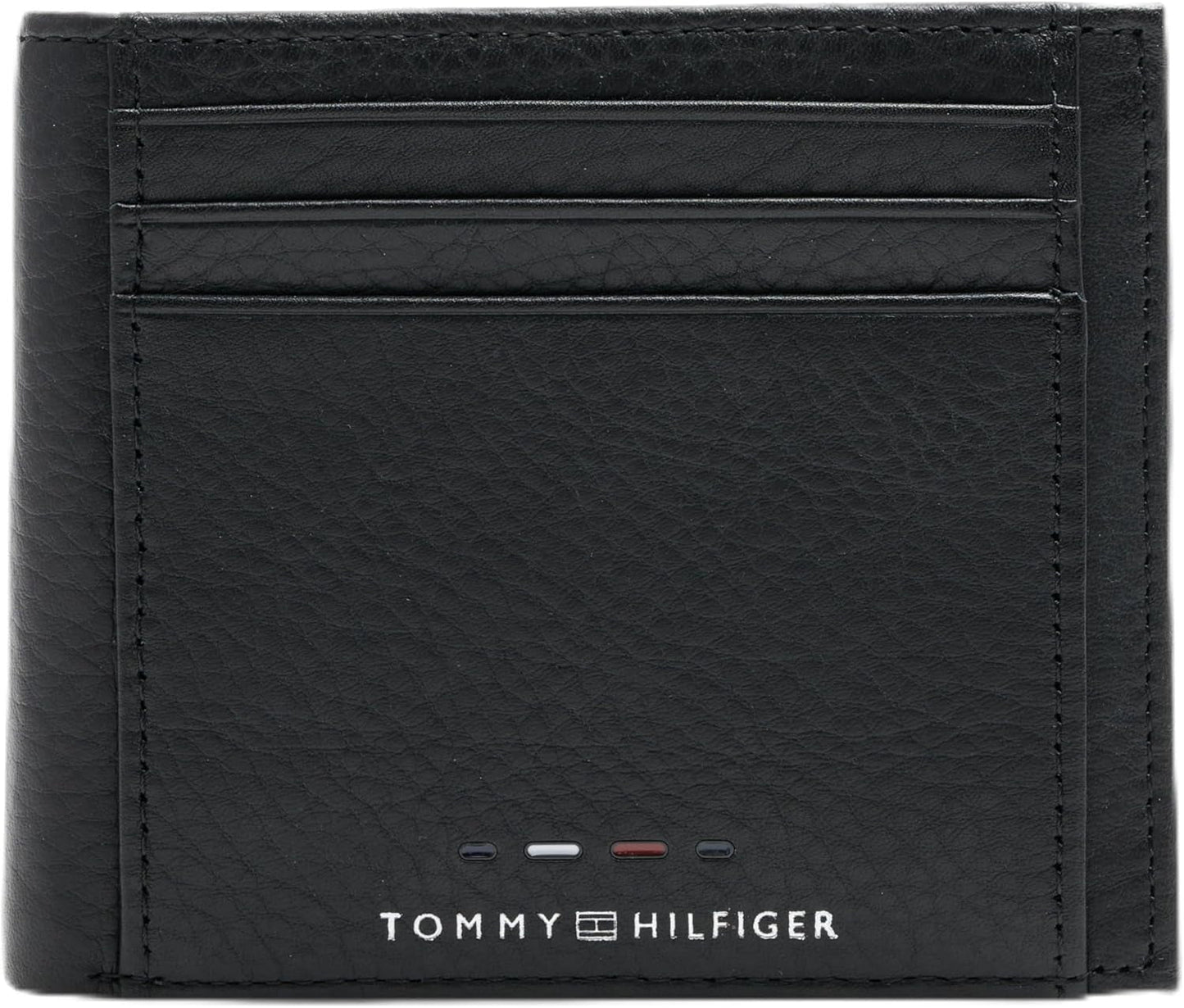 Tommy Hilfiger TH PREMIUM LEATHER EXTRA CC COIN Cartera doble para hombre Black OS Cartera para hombre Naty Shop Título predeterminado