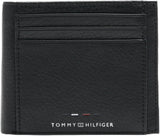 Tommy Hilfiger TH PREMIUM LEATHER EXTRA CC COIN Cartera doble para hombre Black OS Cartera para hombre Naty Shop Título predeterminado