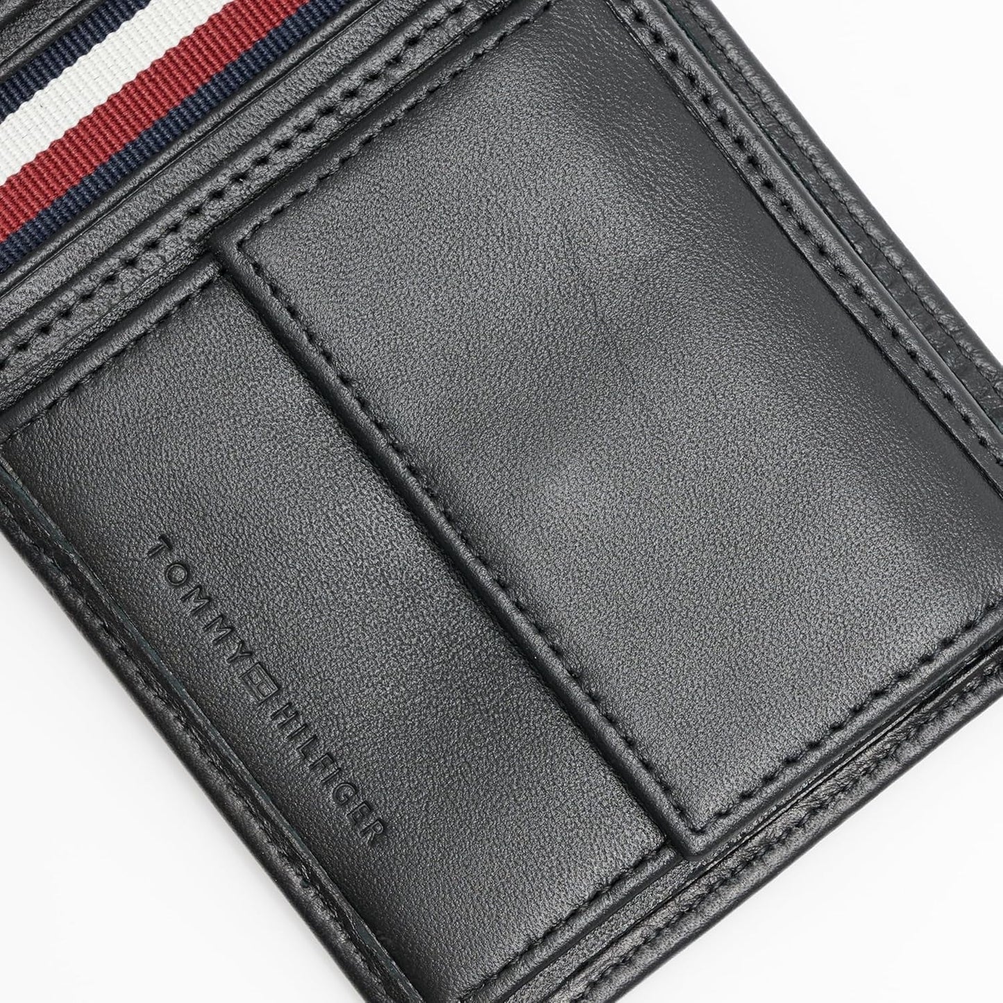 Cartera doble hombre Tommy Hilfiger TH PREMIUM LEATHER EXTRA CC COIN Black OS Cartera hombre Naty Shop