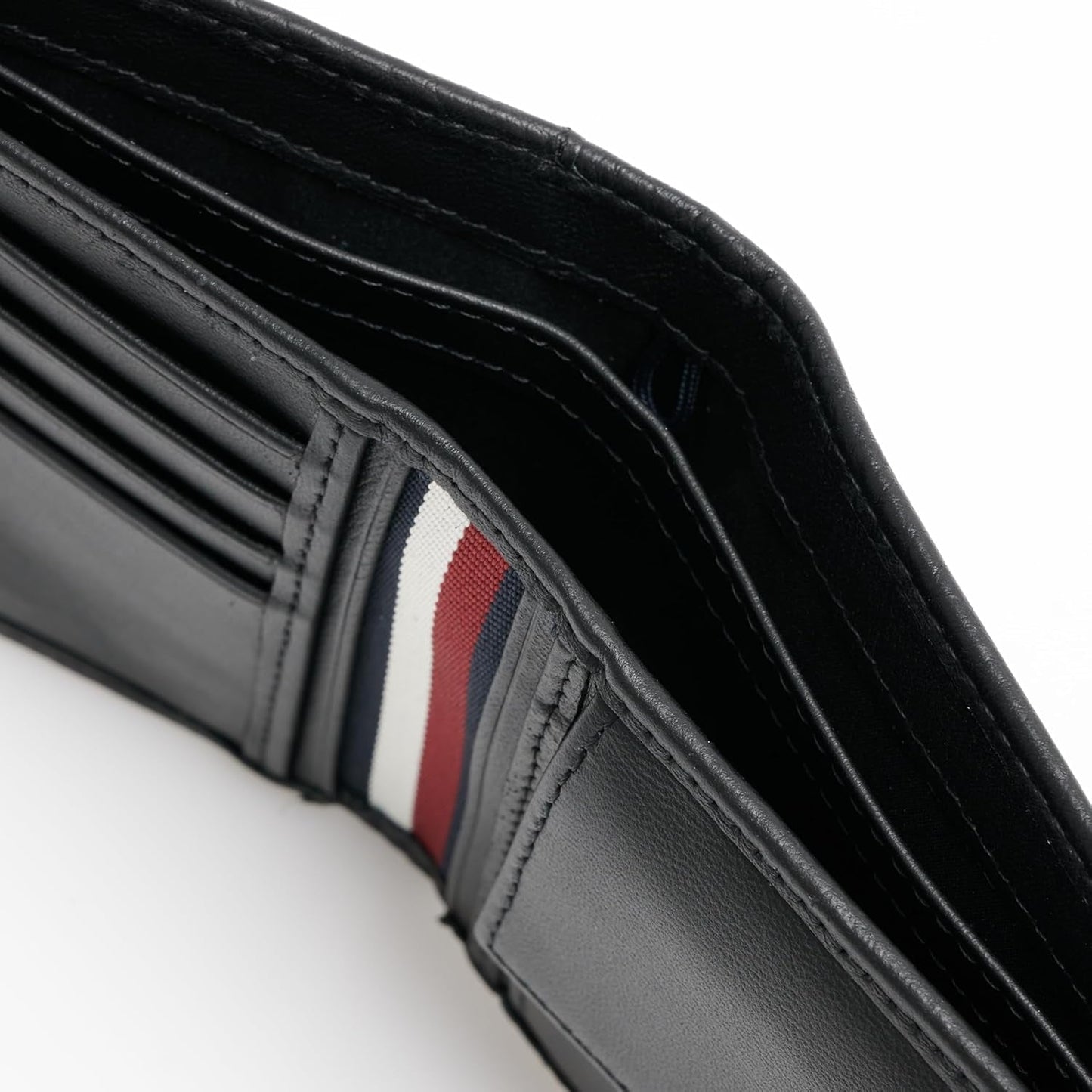 Cartera doble hombre Tommy Hilfiger TH PREMIUM LEATHER EXTRA CC COIN Black OS Cartera hombre Naty Shop