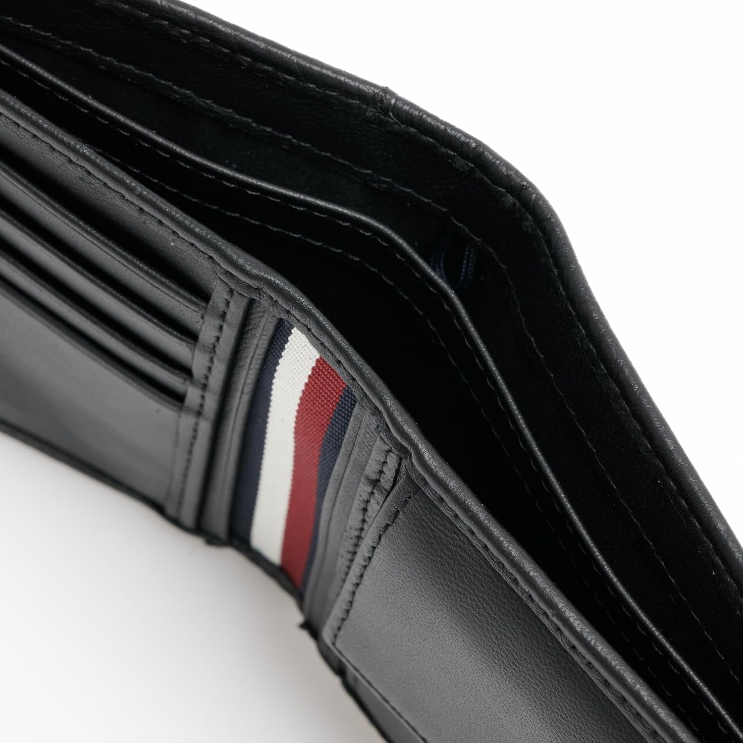 Cartera doble hombre Tommy Hilfiger TH PREMIUM LEATHER EXTRA CC COIN Black OS Cartera hombre Naty Shop