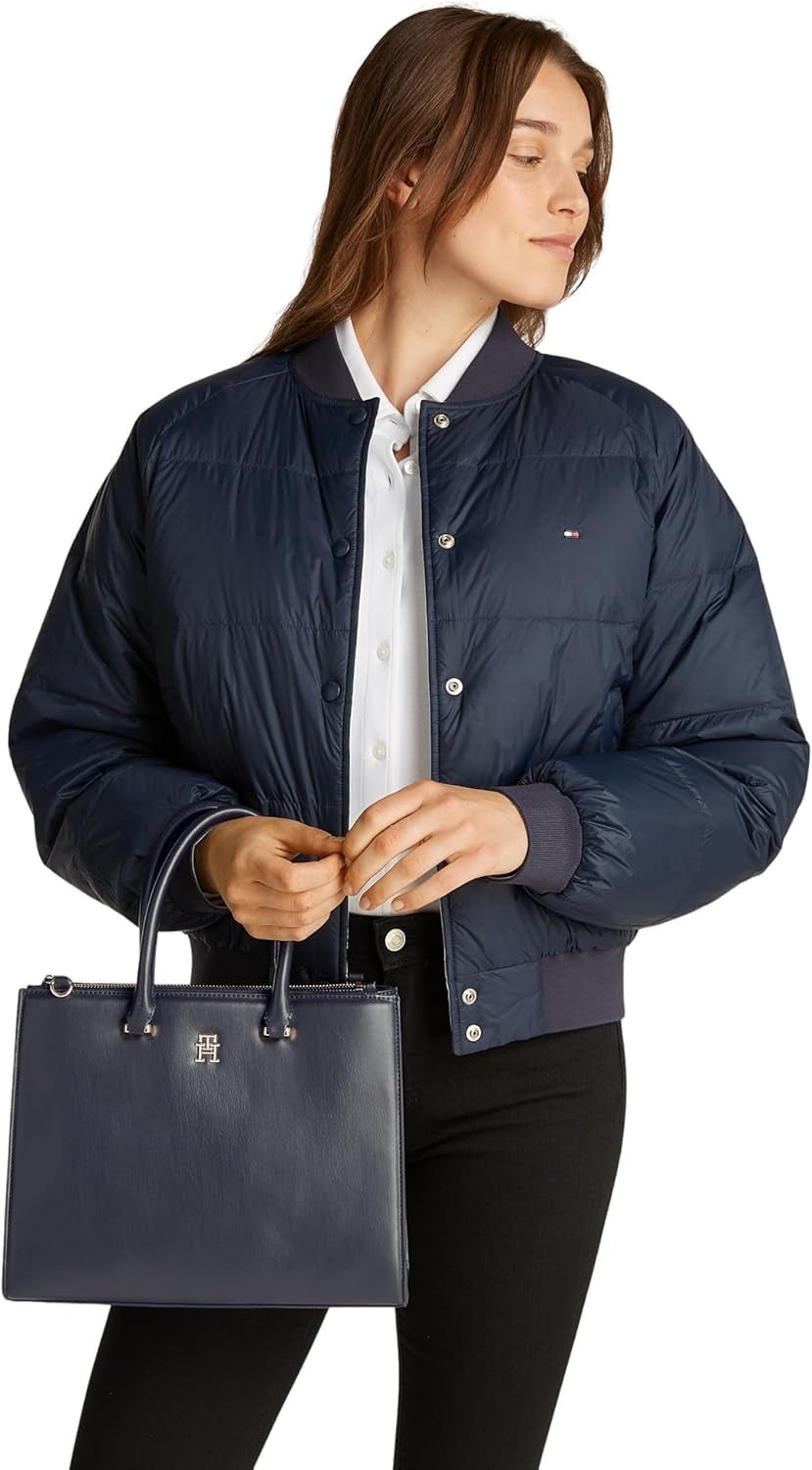 Tommy Hilfiger Tote Bag Eternity Med Zip Up Bag Bolsos Mujer Naty Shop