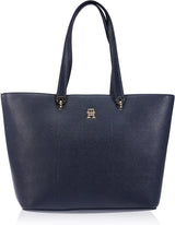 Tommy Hilfiger Bolso tote Bolso grande con emblema Bolsos Mujer Naty Shop Azul (Space Blue)