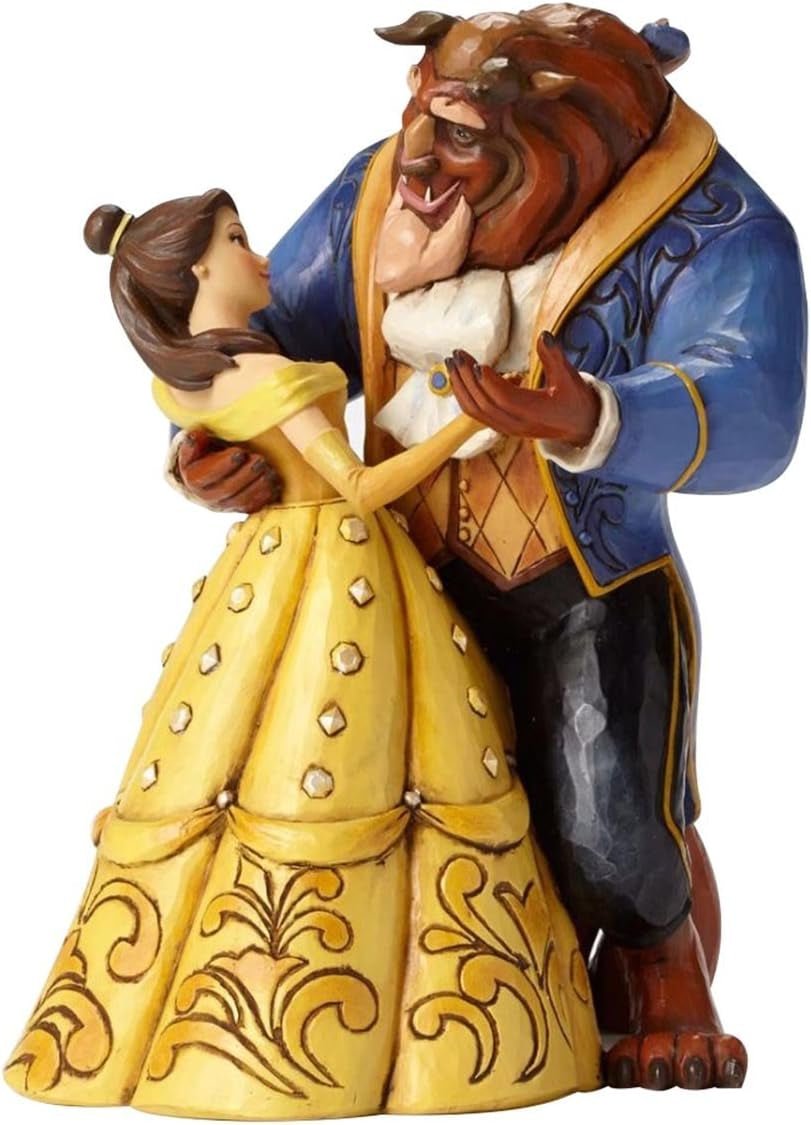 Tradiciones Vals a la luz de la luna - Estatuilla Bella y Bestia Estatuillas y esculturas Naty Shop Multicolor Estándar