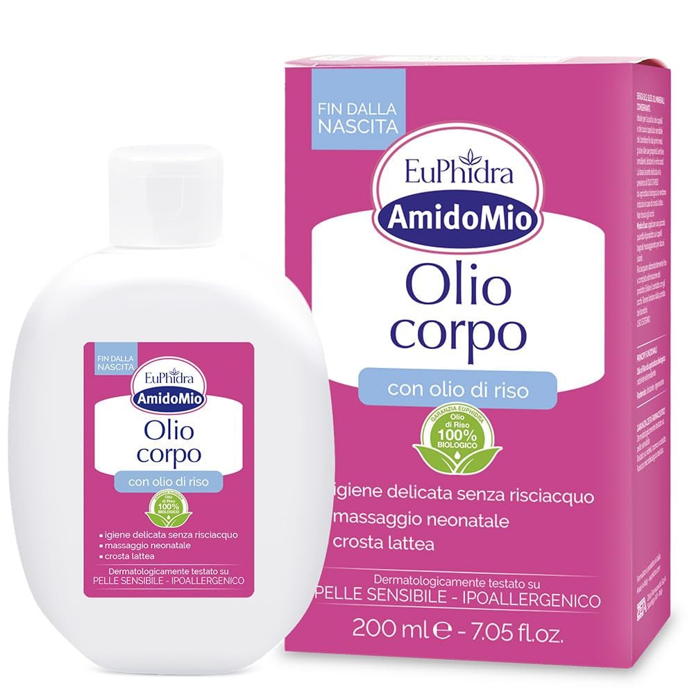 Aceite corporal Starch Mio, elimina la costra láctea del recién nacido, 200 ml Infantil - Baño y Cuidado Naty Shop Default title