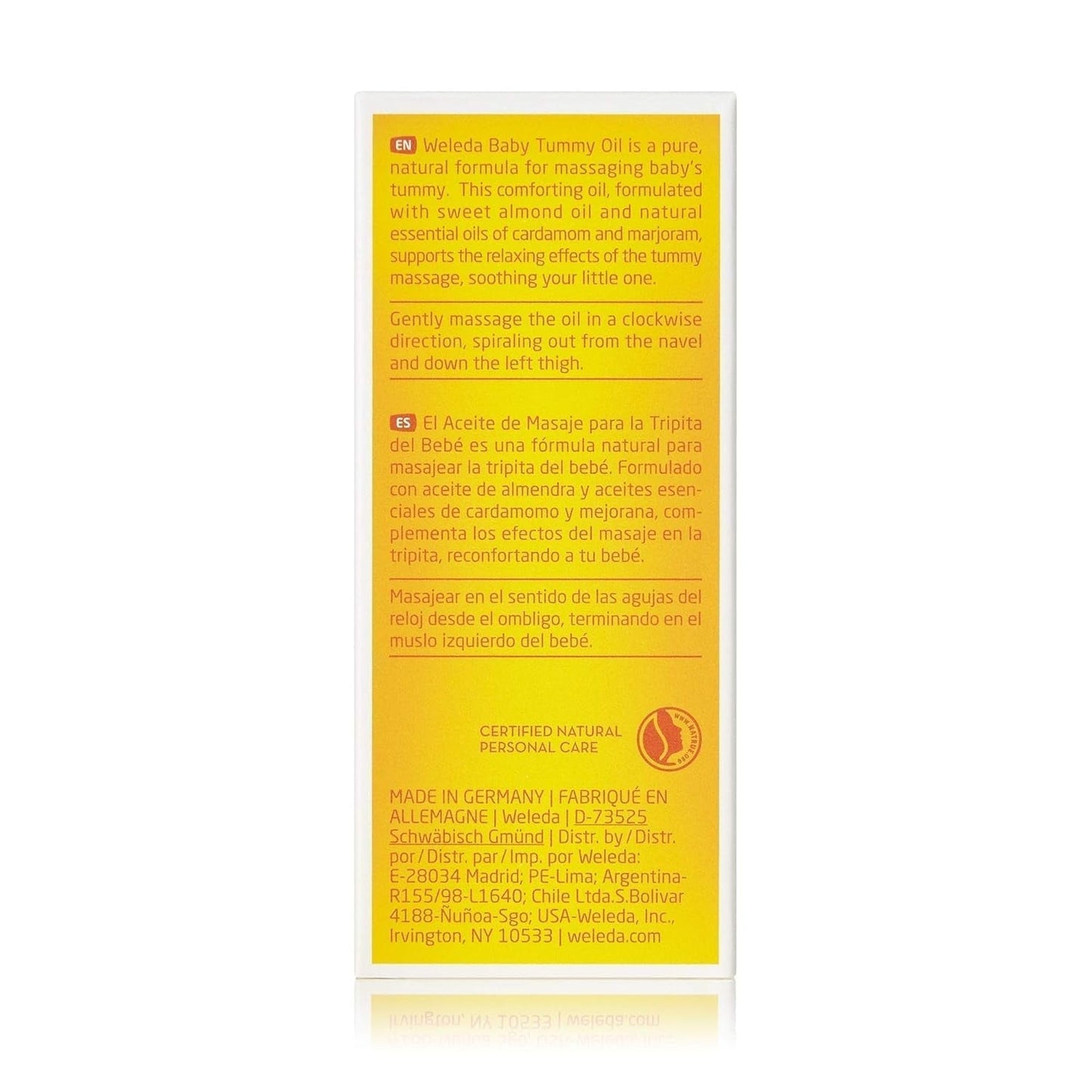 Weleda Aceite Barriga Bebé, 50 ml Infantil - Baño y Cuidado Naty Shop