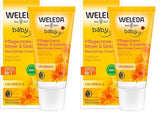 WELEDA Organic Baby Calendula Care Cream Body & Face 30ml - Crema facial / crema para la piel para cosmética natural con aceite de sésamo y lanolina para el cuidado de la piel seca. Crema de cuidado hidratante para bebés y niños Infantil - Baño y Cuidado Naty Shop Default title
