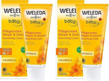 WELEDA Organic Baby Calendula Care Cream Body & Face 75ml - Crema facial / crema para la piel para cosmética natural con aceite de sésamo y lanolina para el cuidado de la piel seca. Crema de cuidado hidratante para bebés y niños Infantil - Baño y Cuidado Naty Shop Default title