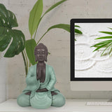 Zen Arôme SBM5 Estatua Zen Bodhi, verde/marrón, altura 20 cm Estatuillas y esculturas Naty Shop