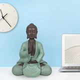 Zen Arôme SBM5 Estatua Zen Bodhi, verde/marrón, altura 20 cm Estatuillas y esculturas Naty Shop
