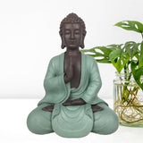 Zen Arôme SBM5 Estatua Zen Bodhi, verde/marrón, altura 20 cm Estatuillas y esculturas Naty Shop