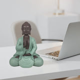 Zen Arôme SBM5 Estatua Zen Bodhi, verde/marrón, altura 20 cm Estatuillas y esculturas Naty Shop