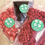 Frambuesas liofilizadas Trozos rotos | XL 300g Frutos secos liofilizados | Frambuesas secas Sin gluten Fruta liofilizada | Frutas liofilizadas | Frambuesa liofilizada Naty Shop productos deshidratados